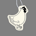 Paper Air Freshener - Chicken Tag W/ Tab